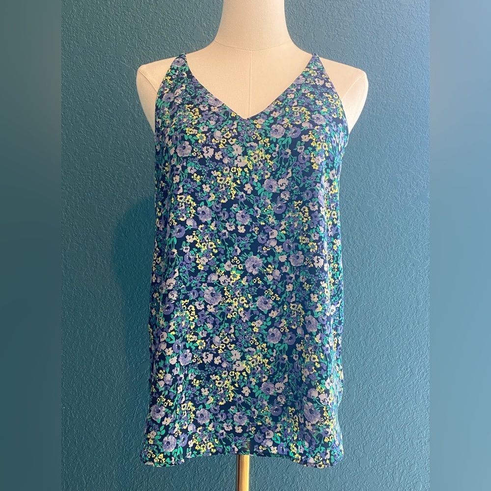 Loft floral camisole XS